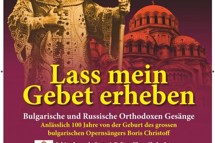 Konzertanlässlichdes100. Geburtstages des bulgarischen Opernsängers Boris Christoff